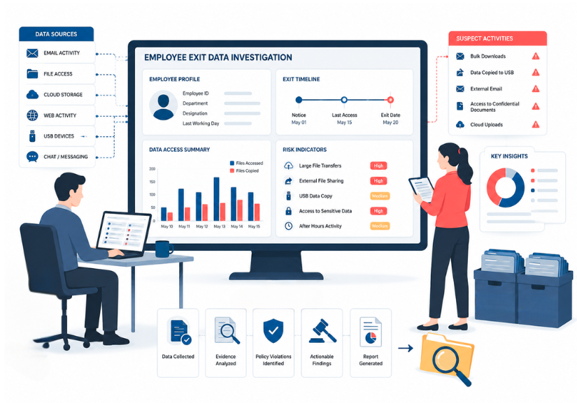Employee Exit Data Investigation Services in India
